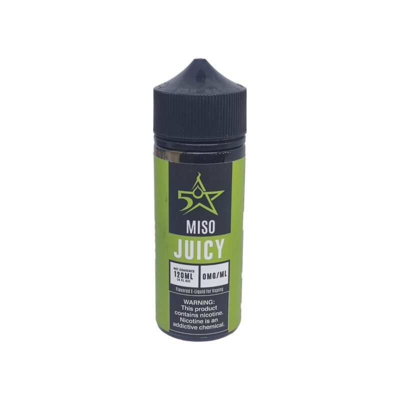 Esencia FiveStar Miso Juicy 120ml. 0% Nic.