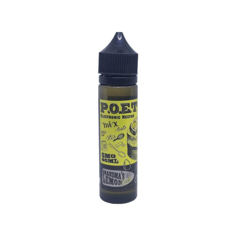 Esencia P.O.E.T Lemon Cake 60 ml. 0% Nic.