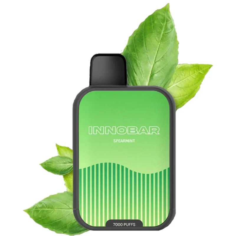Vaporizador Desechable Innobar 7000 Puffs – Spearmint (Menta) Zero