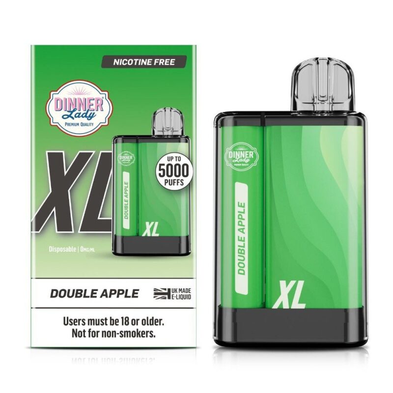 Vaporizador Vape Pen Pro Dinner Lady Double Apple 0% Nic XL 5000 Puff