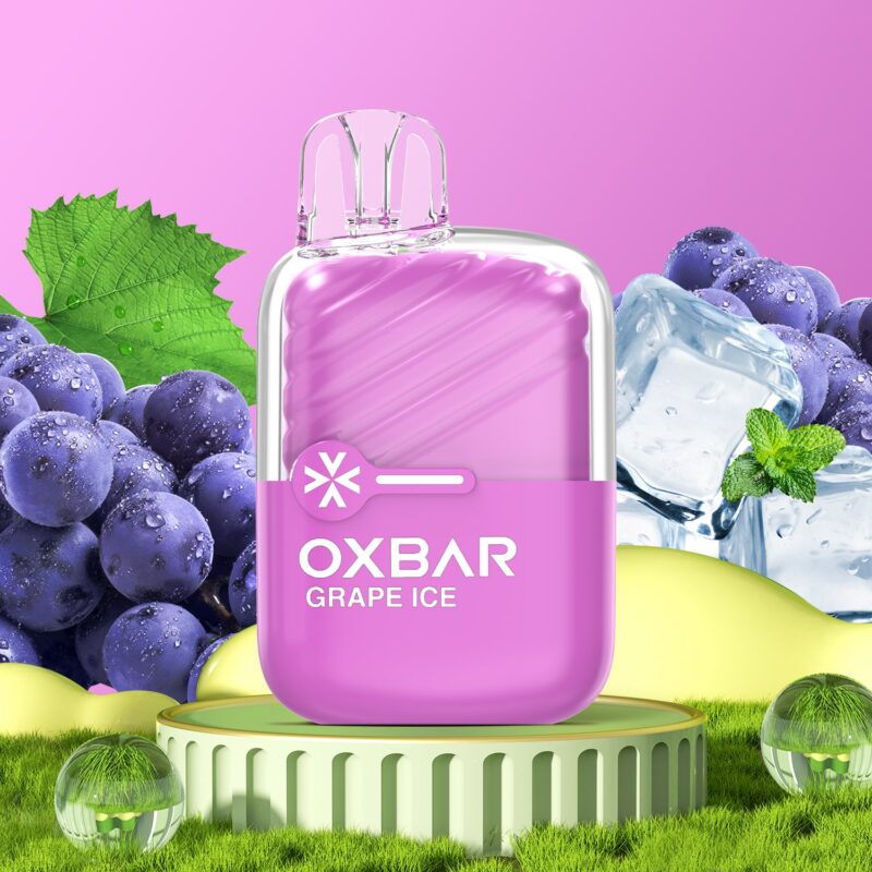 Vaporizador Oxbar Mini 2200 Puffs - Uva Ice