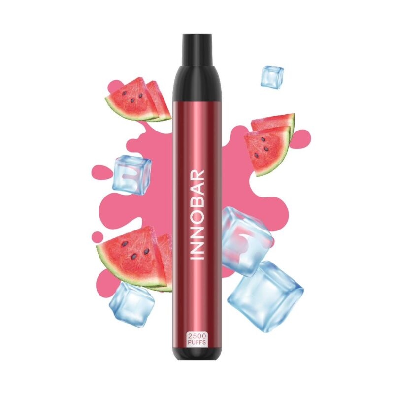 Vaporizador Desechable Innobar 2500 Puffs – Watermelon Ice (Sandia Ice) Zero