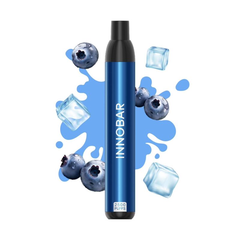 Vaporizador Desechable Innobar 2500 Puffs – Mad Blue(Arandano Ice) Zero