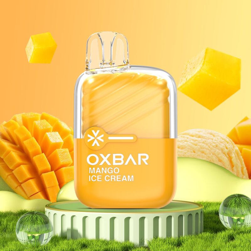 Vaporizador Oxbar Mini 2200 Puffs - Helado De Mango