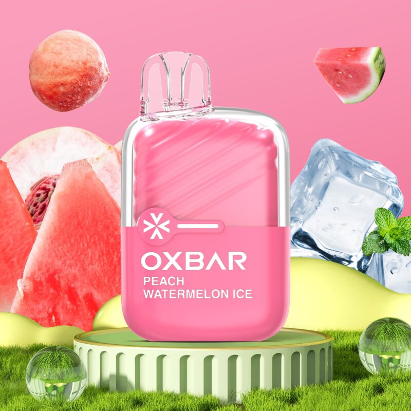 Vaporizador Oxbar Mini 2200 Puffs - Sandia Durazno Ice