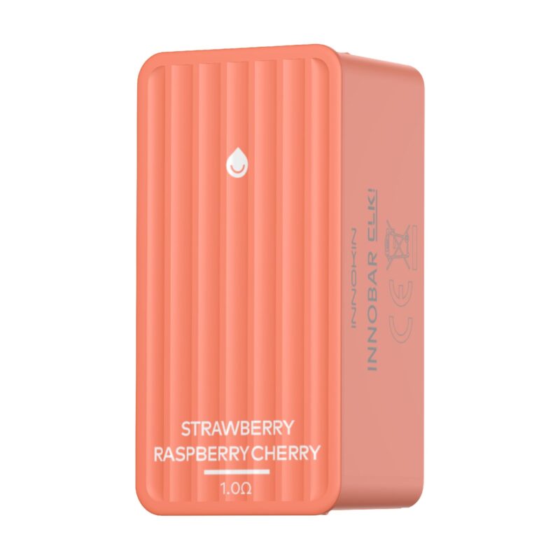 Innobar CLK! Recarga 5000 Puffs – Strawberry Raspberry Cherry (Fresa Frambuesa Cereza)