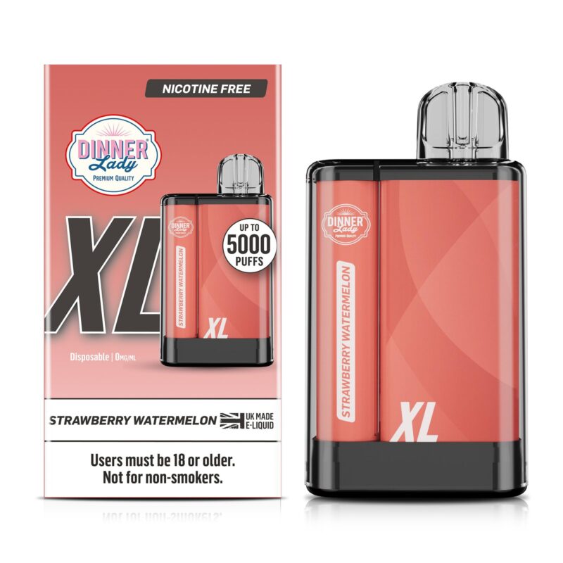 Vaporizador Vape Pen Pro Dinner Lady Watermelon Strawberry 0% Nic XL 5000 Puff