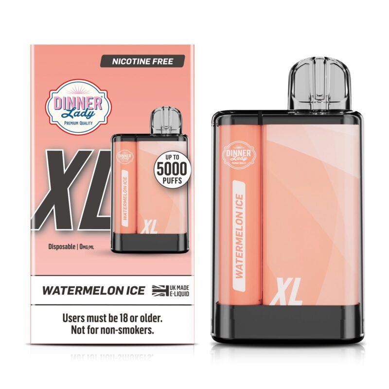 Vaporizador Vape Pen Pro Dinner Lady Watermelon Ice 0% Nic XL 5000 Puff