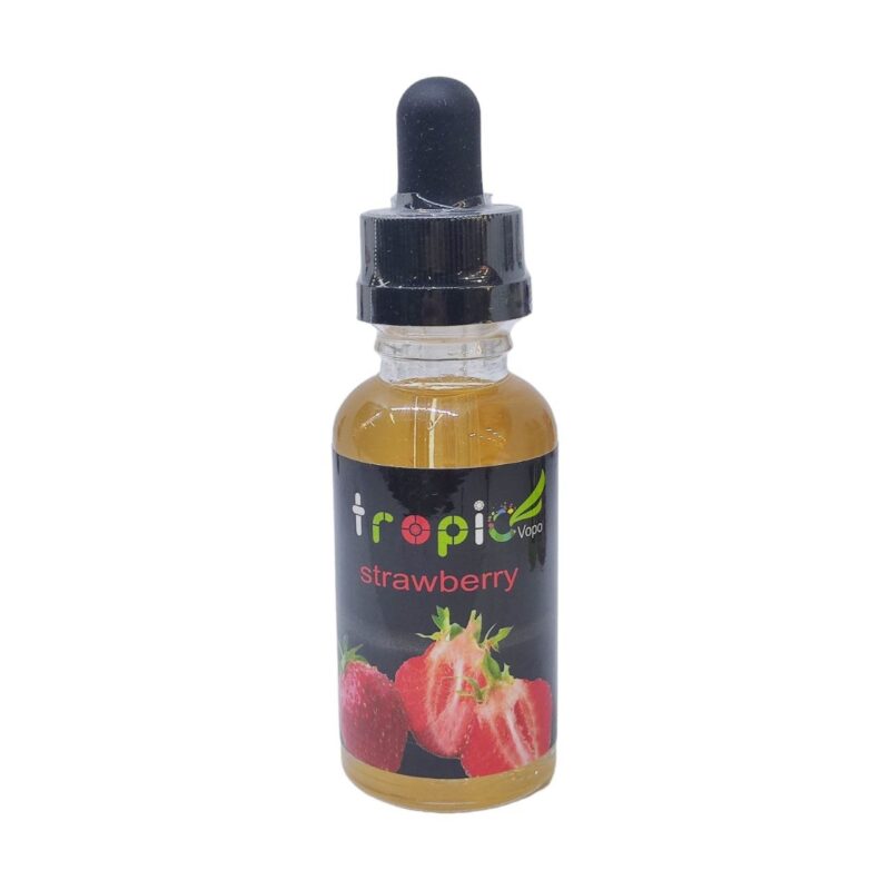 Esencia Premium TropicVopo Frutilla 30 ML- 3 Mg Nic