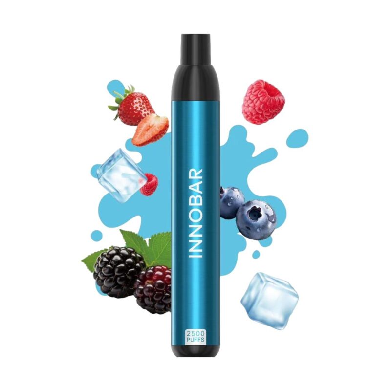 Vaporizador Desechable Innobar 2500 Puffs – Mixed Berries (Mix Berries) Zero