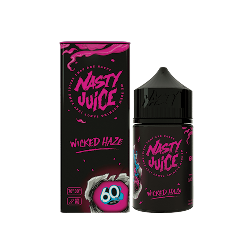Esencia Nasty Juice Wicked Haze ( Grosella Negra- Limonada) 60 ml - Medium 3% Nic